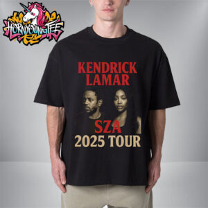 Kendrick Lamar x SZA Tour 2025 Grand National Tour Unisex T-Shirt
