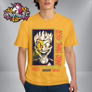 Less Than Jake At Vans Warped Tour 2 Shows In Washington DC On June 14-15 2025 Limited Poster Unisex T-Shirt