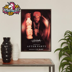 Lil Baby Official After Party WHAM Album Hosted By Lil Baby Poster Home Decor Canvas