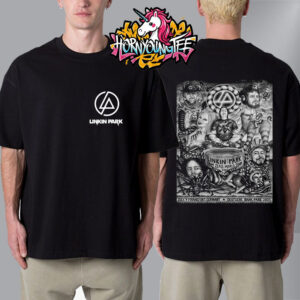 Linkin Park At Deutsche Bank Park On July 9 2025 In Frankfurt Germany From Zero World Tour 2025 Unisex T-Shirt Two Sides