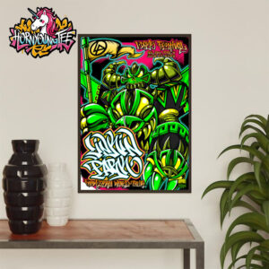 Linkin Park At SNAI La Maura Hippodrome On June 24 2025 In Milan Italy From Zero World Tour 2025 Poster Home Decor Canvas