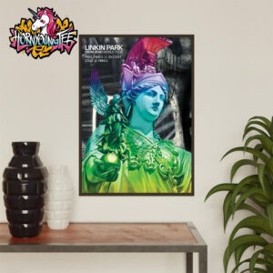 Linkin Park At Stade De France On July 11 2025 In Paris France From Zero World Tour Poster Home Decor Canvas