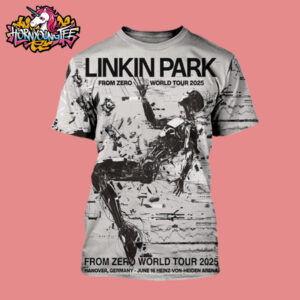 Linkin Park From Zero World Tour 2025 At Heinz Von Heiden Arena On June 16 2025 In Hanover Germany All Over Print Shirt