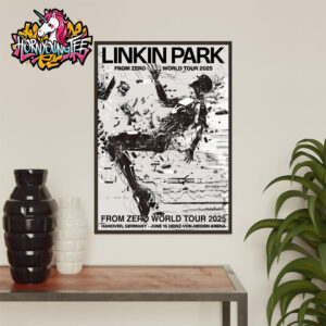 Linkin Park From Zero World Tour 2025 At Heinz Von Heiden Arena On June 16 2025 In Hanover Germany Poster Home Decor Canvas