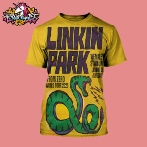 Linkin Park From Zero World Tour 2025 At Wembley Stadium On June 28 2025 In London UK All Over Print Shirt