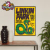 Linkin Park At Deutsche Bank Park On July 8 2025 In Frankfurt Germany From Zero World Tour 2025 Poster Home Decor Canvas