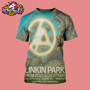 Linkin Park x Ryo Laksamana At Bernexpo On June 20 2025 In Bern Switzerland From Zero World Tour All Over Print Shirt