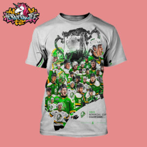 London Knights Poster Celebrates The Champions 2025 Memorial Cup Champions All Over Print Shirt