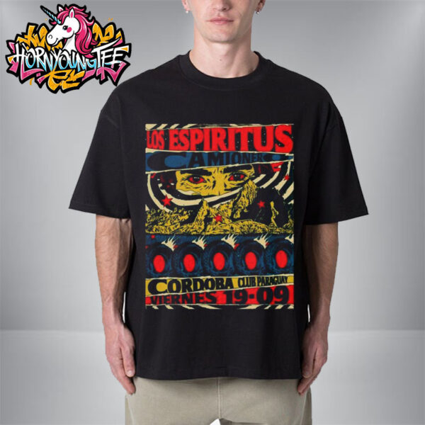 Los Espiritus Sept 19 2025 At Club Paraguay In Guemes Cordoba Unisex T-Shirt