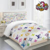 Louis Vuitton Brown Logo LV Collab Supreme Comforter Bedding Sets