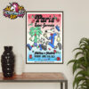 Moe The Band Circle Of Giants Summer 2025 Tour Poster Schedule Tour Dates Poster Home Decor Canvas