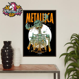 Metallica Limited Poster Until It Sleeps Load Remastered By Luke Preece Artis Poster Home Decor Canvas