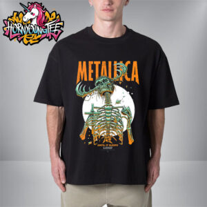 Metallica Limited Poster Until It Sleeps Load Remastered By Luke Preece Artis Unisex T-Shirt