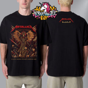 Metallica M72 Atlanta M72 ATL Merch Tee At Mercedes Benz Stadium On June 3 2025 In Atlanta Georgia Unisex T-Shirt Two Sides