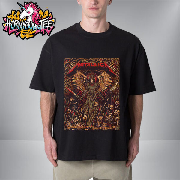 Metallica M72 Atlanta Tonight Show At Mercedes Benz Stadium On June 3 2025 In Atlanta Georgia Unisex T-Shirt
