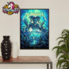 PSG Winners Champions League 2025 Marquinhos Lifts The Trophy Poster Home Decor Canvas