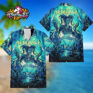 Metallica M72 Atlanta Venue Poster At Mercedes Benz Stadium In Atlanta GA On June 3 2025 M72 World Tour Regular Hawaiian Shirt