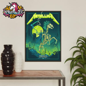 Metallica M72 Houston Poster Tonight At NRG Stadium On June 14 2025 In Houston Texas Poster Home Decor Canvas