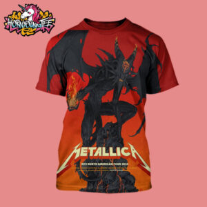 Metallica M72 Santa Clara Exclusive Pop Up Shop Poster For Santa Clara 2 Nights On June 20-22 2025 At Levi’s Stadium All Over Print Shirt