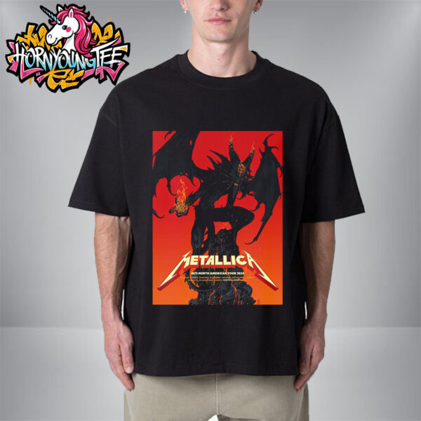 Metallica M72 Santa Clara Exclusive Pop Up Shop Poster For Santa Clara 2 Nights On June 20-22 2025 At Levi’s Stadium Unisex T-Shirt
