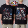 Metallica M72 Santa Clara Night 1 Merchandise Tee On June 20 In Santa Clara California At Levi’s Stadium M72 North American Tour 2025 Unisex T-Shirt Two Sides