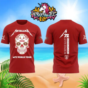 Metallica M72 Santa Clara Merchandise Tee M72 World Tour 49ers At Levi’s Stadium On June 20-22 2025 All Over Print Shirt