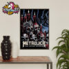 Metallica M72 Santa Clara Poster Night 1 At Levi’s Stadium On June 20 2025 In California North America Tour 2025 Poster Home Decor Canvas