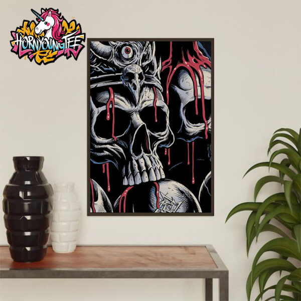 Metallica M72 Santa Clara Poster Night 1 At Levi’s Stadium On June 20 2025 In California Poster Home Decor Canvas