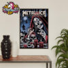 Metallica M72 Santa Clara At Levi’s Stadium Poster Set Both Dates In California North America Tour 2025 Poster Home Decor Canvas Horizontal