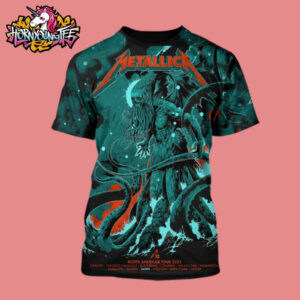 Metallica M72 Tampa Exclusive Pop Up Shop At Raymond James Stadium On June 6-8 2025 North American Tour 2025 All Over Print Shirt