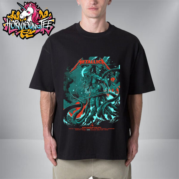 Metallica M72 Tampa Exclusive Pop Up Shop At Raymond James Stadium On June 6-8 2025 North American Tour 2025 Unisex T-Shirt