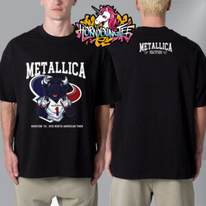 Metallica x Houston Texans M72 Houston Show At NRG Stadium June 14 2025 In Houston Texas North American Tour Unisex T-Shirt Two Sides