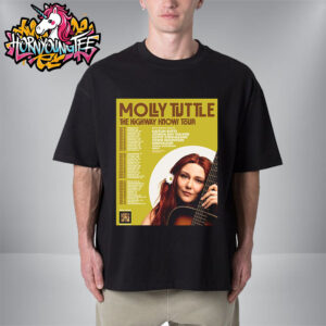 Molly Tuttle The Highway Knows Tour 2025 Setlists And Schedule Tour Dates New Album Out On August 15 2025 Unisex T-Shirt