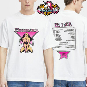 Movements Band EU Tour 2025 Merch Tee Schedule T-Shirt Two Sides