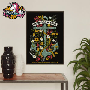 Mumford And Sons Venue Poster At Utah First Credit Union Amphitheatre On June 14 2025 In West Valley City UT Poster Home Decor Canvas
