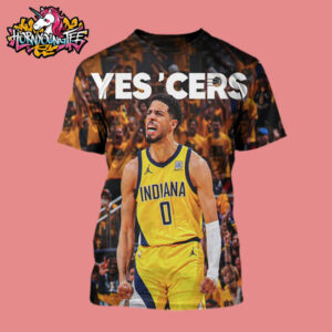 NBA Finals Yes’Cers Tyrese Haliburton Indiana Pacers All Over Print Shirt