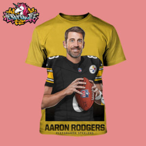 NFL Aaron Rodgers Pittsburgh Steelers Player Art Work Design All Over Print Shirt