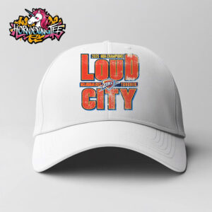 OKC Thunder 2024 25 NBA Champions Loud City Hat Cap