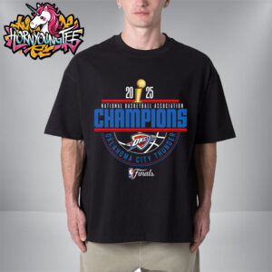OKC Thunder 2025 NBA Champions National Basketball Association Arch Unisex T-Shirt