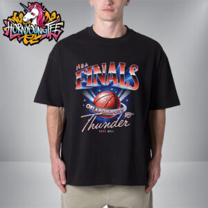 OKC Thunder 2025 NBA Finals Space Unisex T-Shirt