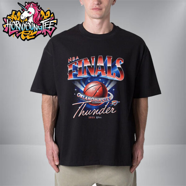 OKC Thunder 2025 NBA Finals Space Unisex T-Shirt