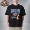 OKC Thunder Vs Indiana Pacers 2025 NBA Finals Match Up Western Conference Vs Eastern Conference Unisex T-Shirt