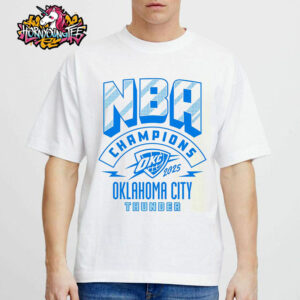 Oklahoma City Thunder 2025 NBA Champions Trendy Merch Tee Unisex T Shirt