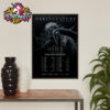G-Dragon 2025 World Tour Ubermensch Poster Phase 3 On August 2025 Poster Home Decor Canvas
