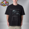 Whitechapel Band Merch Tee Hymns Over Europe Tour 2025 Schedule Tour Dates Unisex T-Shirt Two Sides