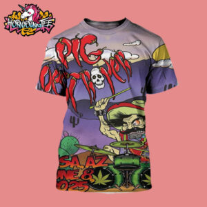 Pig Destroyer Poster Tonight In Mesa Arizona On June 8 2025 All Over Print Shirt