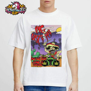 Pig Destroyer Poster Tonight In Mesa Arizona On June 8 2025 Unisex T-Shirt