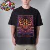 Clutch Band Venue Poster At Empire Live On June 15 2025 In Albany New York Unisex T-Shirt