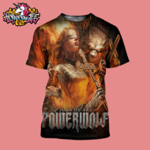 Powerwolf Band Joan Of Arc Summer Of The Wicked Tour 2025 Wake Up the Wicked Album Released All Over Print Shirt