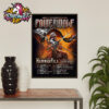 Wu Tang Clan Run The Jewels The Final Chamber Tour Poster 2 Nights On June 24-26 2025 Poster Home Decor Canvas
